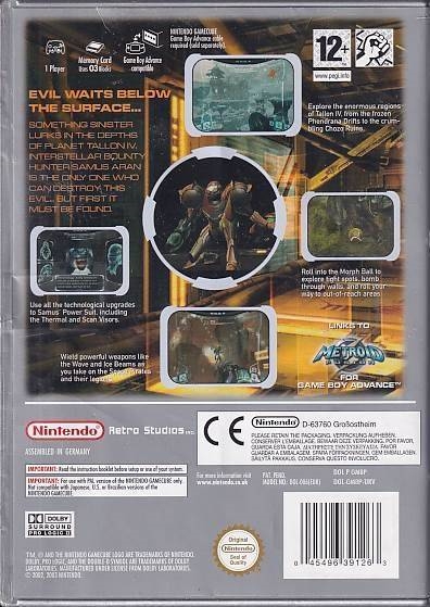 Metroid Prime - Players choice - Nintendo GameCube (B Grade) (Genbrug)